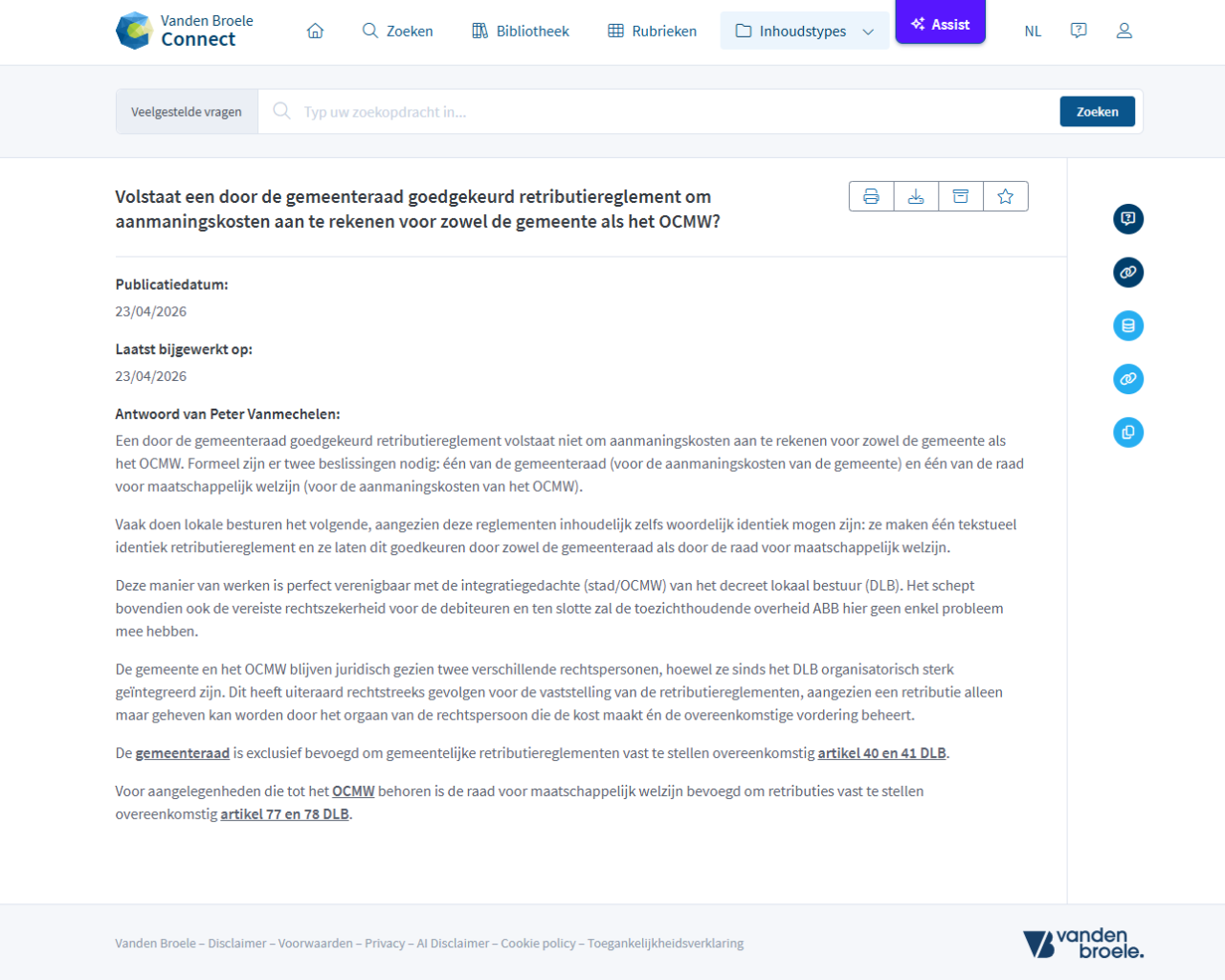 Veelgestelde Vragen