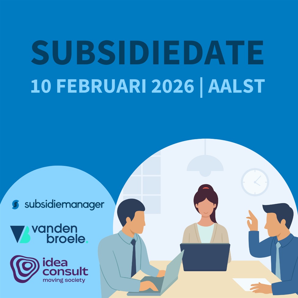 Subsidiedate op 10 februari 2026 in Aalst: schrijf je nu in en ontvang een VIP-voordeel