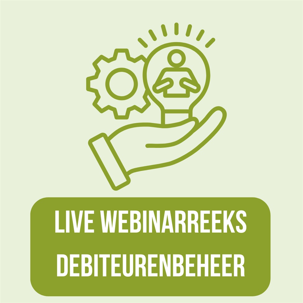 Live webinarreeks: Debiteurenbeheer van lokale besturen