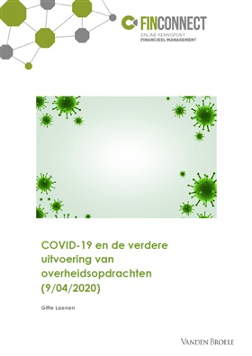 COVID-19 en de verdere uitvoering van overheidsopdrachten