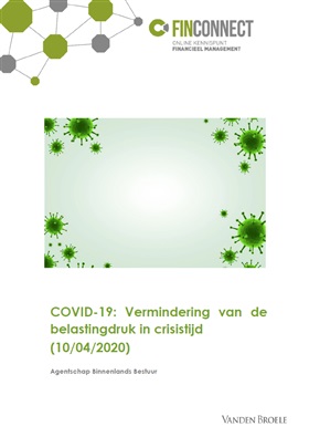 COVID-19: Vermindering van de belastingdruk in crisistijd
(10/04/2020)