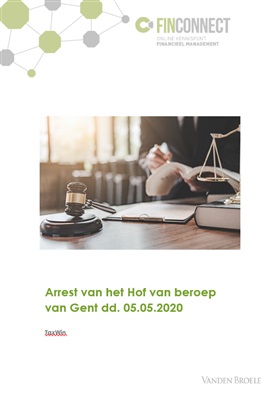 Arrest van het Hof van beroep van Gent dd. 05.05.2020